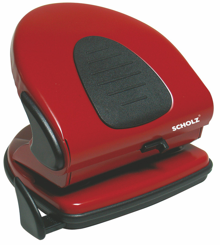 Діркопробивач SCHOLZ (4314SCH), 30 аркушів, металевий, з лінійкою та фіксатором